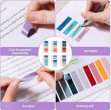 Carica l&#39;immagine nel visualizzatore di Gallery, 1200 Pezzi Segnapagina, Segnalibri, Brencco Segnapagina Plastificati, Colorati, Segna Pagina Adesivi, Sticky Notes, Linguette per Leggere/Contrassegnare/Studio