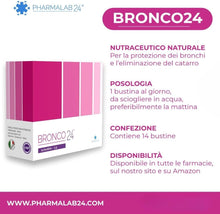 Carica l'immagine nel visualizzatore di Gallery, Bronco24 | Integratore Gola e Vie Respiratorie, 14 Buste x 3 gr