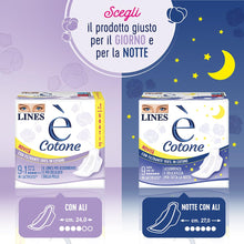 Carica l'immagine nel visualizzatore di Gallery, LINES E' Cotone Notte con Ali, 9 pezzi