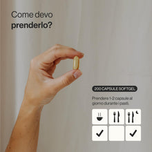 Carica l'immagine nel visualizzatore di Gallery, Omega-3 IFOS - 2000 mg (700 mg EPA + 500 mg DHA), Vitamina E - 200 Capsule