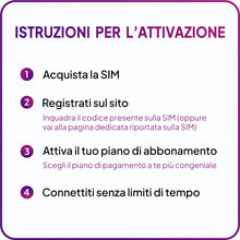 Carica l'immagine nel visualizzatore di Gallery, SIM ILLIMITATA DATI con IP PUBBLICO | L’unica vera Illimitata, non si ferma e non rallenta mai | Ideale per tutti i devi
