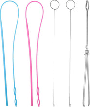 Carica l'immagine nel visualizzatore di Gallery, WILLBOND 6 Pezzi Loop Cucito Kit Loop Turner Gancio Pinzette Metalliche