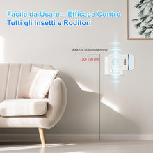 Carica l&#39;immagine nel visualizzatore di Gallery, KedBrok Antizanzare Ultrasuoni 4 Pack, Professionale Repellente Ultrasuoni per Topi da Interno Dissuasore per Zanzare, Topi, Ratti, Insetti, Scarafaggi, Cimici, Formiche, Ragni