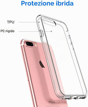 Carica l'immagine nel visualizzatore di Gallery, JETech Cover per iPhone 8 Plus/7 Plus, Anti-Ingiallimento, Trasparente