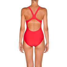 Carica l'immagine nel visualizzatore di Gallery, Arena Dynamo R Costume Intero Donna, Costume da Bagno Sportivo ad Asciugatura Rapida, Tessuto Maxfit Eco Resistente a Cloro e Sale, Protezione UV UPF 50+