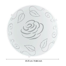 Carica l'immagine nel visualizzatore di Gallery, Eglo lampada da soffitto Mars 1, lampada da parete a 1