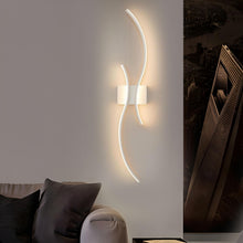 Carica l'immagine nel visualizzatore di Gallery, Comely Applique da Parete Interno LED, Lampada da Parete Bianco 27W 3000K