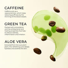 Carica l'immagine nel visualizzatore di Gallery, Yepoda The Depuff Eyespresso, patch occhi con caffeina e tè verde. Decongestionano e rivitalizzano il contorno occhi. Ve