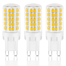 Carica l'immagine nel visualizzatore di Gallery, Lampadina LED G9, 8 W, luce bianca calda, 3000 K, GU9, equivalente a lampadina alogena da 60 W, 80 W, senza sfarfallio, 