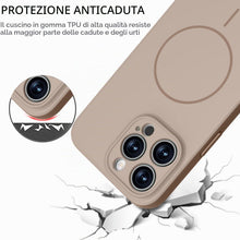 Carica l'immagine nel visualizzatore di Gallery, Cover Magnetica per iPhone 14 Pro Max Compatibile con MagSafe Cachi‌