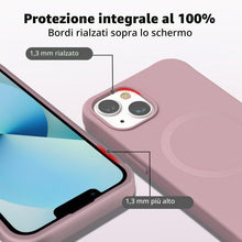 Carica l'immagine nel visualizzatore di Gallery, AOMYKE Magnetica Cover per iPhone 13 / iPhone 14 con Cordino, [Compatibile con MagSafe] Custodia con Laccio Collana Trac