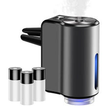 Carica l'immagine nel visualizzatore di Gallery, Deodorante per auto, 3 modalità, per auto, diffusore di aromi per auto, a ultrasuoni, automatico (nero)