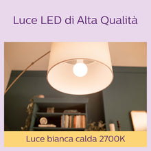 Carica l'immagine nel visualizzatore di Gallery, PHILIPS LED E27, confezione da 2 lampadine, equivalente a 40 W, lampadine LED smerigliate, Plastica, Luce Bianca Calda 2