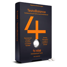 Carica l'immagine nel visualizzatore di Gallery, 4 HIM TestoBalance Testosterone Uomo, Integratore Zinco, 60 Compresse