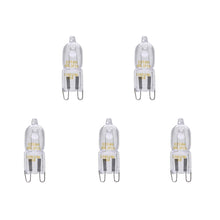 Carica l'immagine nel visualizzatore di Gallery, Osram Halopin 66733 - Confezione da 5 lampadine alogene, 33 Watt, 230 Volt, G9, dimmerabile, luce bianca calda, 460 lume