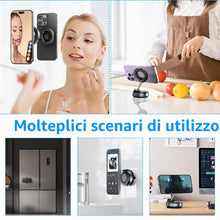 Carica l'immagine nel visualizzatore di Gallery, GXGM 1 Pcs Porta Cellulare Auto,Supporto Telefono Auto, Supporto Cellulare con Ventosa, Rotazione a 360°, Nero, Regalo D