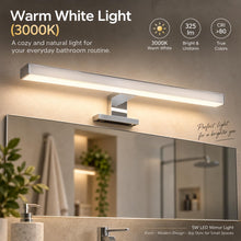 Carica l'immagine nel visualizzatore di Gallery, BARCELONA LED Lampada Specchio Bagno LED 5W 3000K 30cm IP44