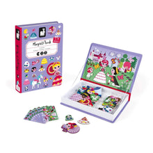 Carica l'immagine nel visualizzatore di Gallery, Janod - Magneti'Book Principesse - Gioco Educativo Magnetico 55 Pezzi - A Partire dai 3 Anni, J02725