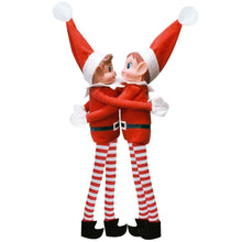 Carica l'immagine nel visualizzatore di Gallery, Set di 2-30,48 cm novità Naughty Girl And Boy Elves Behavin' Badly