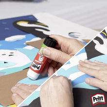 Carica l'immagine nel visualizzatore di Gallery, Pritt Colla Stick 12 x 22g, colla per bambini sicura e affidabile, colla Pritt per lavoretti e fai da te, con una tenuta forte per uso scuola e ufficio, 12 stick x 22g
