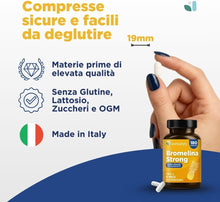 Carica l'immagine nel visualizzatore di Gallery, Bromelina Forte 5000 GDU/g Gastroprotetta, 180 Compresse, 1600mg di Bromelina Pura, Altissimo Dosaggio. Fino a 6 mesi di Fornitura. Estratta naturalmente dall'Ananas, Integratore Made in Italy