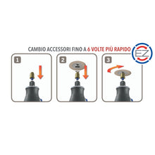 Carica l'immagine nel visualizzatore di Gallery, Dremel EZ SpeedClic SC456B Metal Cutting Wheel 12-pack, 12 dischi da taglio con 38 mm di diametro per utensili rotativi