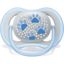 Carica l'immagine nel visualizzatore di Gallery, Philips Avent SCF085/03 - Succhietto Ultra air, Lascia respirare la pelle del tuo bambino, Ortodontico &amp; senza BPA, 6-18 m, confezione da 2 pz