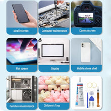 Carica l'immagine nel visualizzatore di Gallery, 1 adesivo per display cellulare viene fornito con strumenti di riparazione adesivo multiuso per smartphone