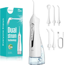 Carica l'immagine nel visualizzatore di Gallery, Idropulsore Dentale Portatile, NICWELL Irrigatore Orale Professionale 4...