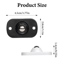 Carica l'immagine nel visualizzatore di Gallery, 16 PzRuote per Mobili Pesanti Piccole, Sferiche Rotelle per Mobili Autoadesive, Ruote per Spostare Mobile, Rotelle per E