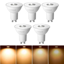 Carica l'immagine nel visualizzatore di Gallery, Linkind Lampadina Gu10 LED Dimmerabile Attacco, 5.7W(Equivalenti a 75W), Luce Bianca Calda 2700K, 600 Lumen, 55mm, RAR16