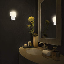 Carica l'immagine nel visualizzatore di Gallery, Velamp Punto luce LED (colore:bianco) con interruttore TWILIGHT IL09