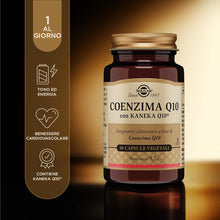 Carica l'immagine nel visualizzatore di Gallery, Solgar Coenzima Q10, 30 mg, 30 capsule vegetali, integratore alimentare