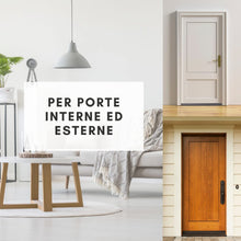 Carica l'immagine nel visualizzatore di Gallery, Paraspifferi Sottoporta Universale Pannello in Pelle per Porta Regolabile | Guarnizione Porta Interni ed Esterni Anti-ve
