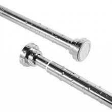 Carica l'immagine nel visualizzatore di Gallery, Carehabi Bastone Tenda a Pressione Tenda Doccia 85-200cm Ø 25 mm Asta Appendiabiti per Armadio per Tendaggi Doccia Apert
