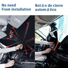 Carica l'immagine nel visualizzatore di Gallery, Parasole Universale Termico Auto Parabrezza Interno 140x80CM, Ombrello Pieghevole Visiera Professionale Anti-UV per SUV