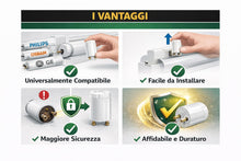 Carica l'immagine nel visualizzatore di Gallery, Finto Starter LED Retrofit – SOLO per Tubi LED (NO Neon) – Compatibile con Reattore Magnetico – 5 Pezzi - 240V 1A - Prom