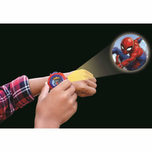 Carica l'immagine nel visualizzatore di Gallery, Lexibook Spider-Man - Schermo digitale per orologio a proiezione regolabile - 20 immagini Spider-Man - per Bambini/Ragaz