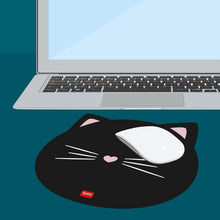 Carica l'immagine nel visualizzatore di Gallery, Legami - Tappetino per Mouse, Mousepad con Superficie Antipolvere e Antiriflesso in PVC, Base in Gomma Antiscivolo, Tema Kitty, 22,3 x 23,3 cm