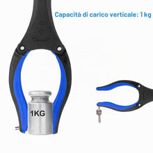 Carica l'immagine nel visualizzatore di Gallery, Relota 1 PCS Pinza Telescopica Pieghevole 80 cm, Raccoglitore di Immondizia