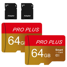 Carica l'immagine nel visualizzatore di Gallery, Micro SD 64 GB, 2 Pack Scheda SD 64 GB Memoria Card con Adattatore UHS-I C10 A1 TF Microsd 64GB Memory Card per Telefono