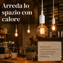 Carica l'immagine nel visualizzatore di Gallery, Aigostar Lampada a Sospensione in Silicone,Lampada Sospensione con 100cm Cavo,Portalampada E27 Compatibile con Paralume,