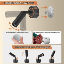 Carica l'immagine nel visualizzatore di Gallery, 2 Pezzi Lampada da parete per interni, GU10 Lampada da Parete, 5W