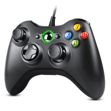 Carica l'immagine nel visualizzatore di Gallery, Xbox 360 Game Controller, USB Wired Controller Gamepad di design ergonomico migliorato per Xbox 360 PC Windows 7/8 / 10