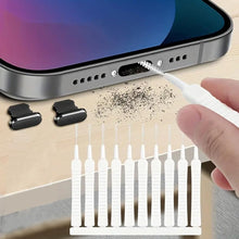 Carica l'immagine nel visualizzatore di Gallery, Kit per la Pulizia del Telefono Cellulare 10 Pezzi Kit spazzole per Pulizia Porta Telefono USB C Spina Antipolvere in Me