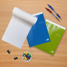 Carica l'immagine nel visualizzatore di Gallery, 10 Block Notes A5 BE MORE DERBY - Bianco - Carta 60g - 60fg
