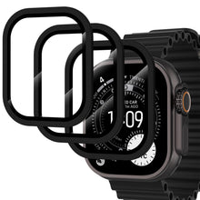 Carica l'immagine nel visualizzatore di Gallery, Simpeak 3 Pezzi Pellicola Protettiva Compatibile con Apple Watch Ultra 3/2/ 1 49mm, Pellicola in Vetro Temperato con Tel