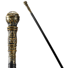 Carica l'immagine nel visualizzatore di Gallery, Spooktacular Creations Elegante bastone d'oro Vintage Walking Cane Prop per bambini Halloween Pimp Canes Costume Accesso