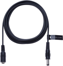 Carica l'immagine nel visualizzatore di Gallery, Cavo di Prolunga di Alimentazione CC DC 2.1mm / 5.5mm Jack Maschio a Femmina 2m Adattatore CCTV Connettore Compatibile c