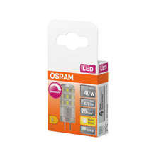 Carica l'immagine nel visualizzatore di Gallery, OSRAM LED PIN 40 320° DIM bianco caldo 2700 K 4,5 W 470 lm